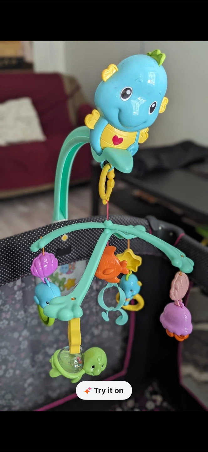 Baby Crib Mobile with Animal Toys
