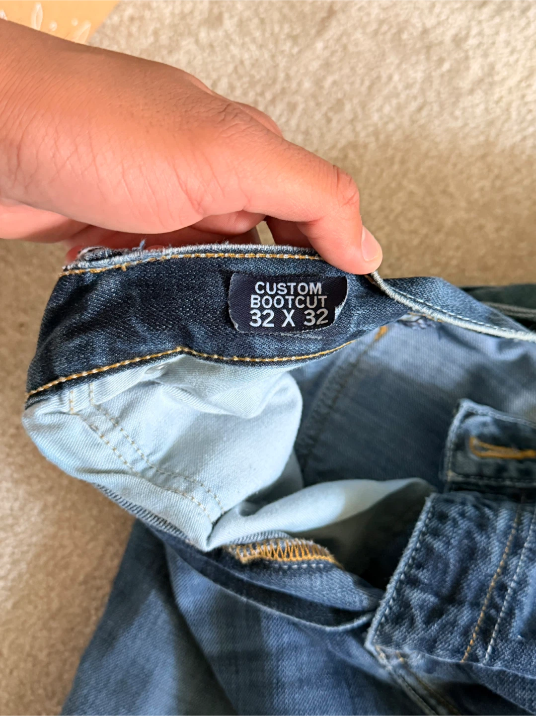 vintage tommy hilfiger bootcut jeans - photo 3