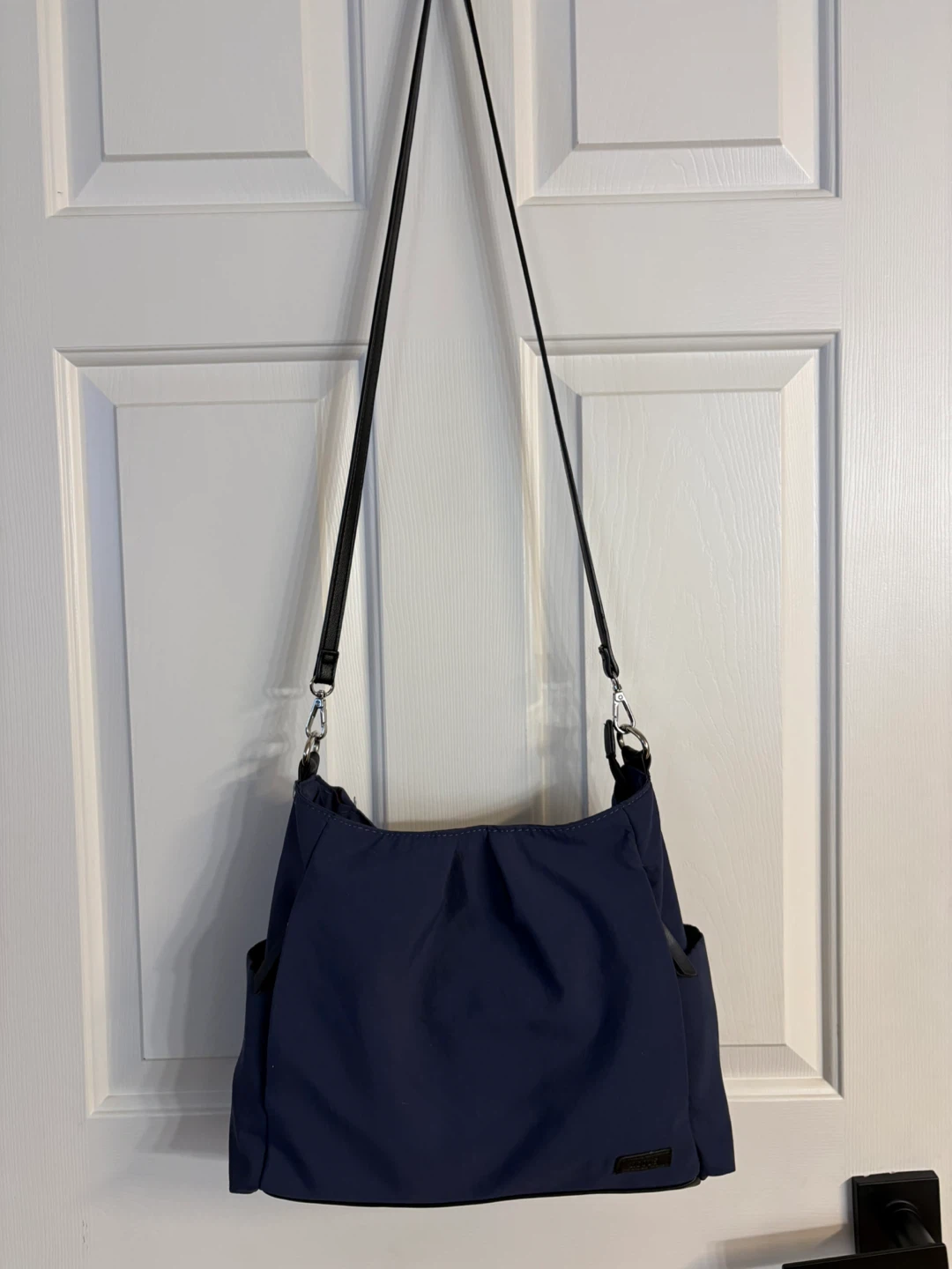 Roots Lightweight Nylon Crossbody/Shoulder Bag - Navy - photo 2