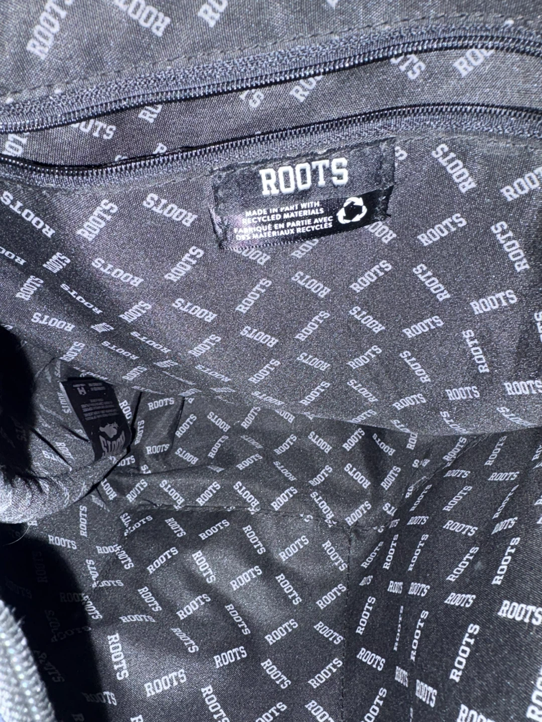 Roots Lightweight Nylon Crossbody/Shoulder Bag - Navy - photo 3