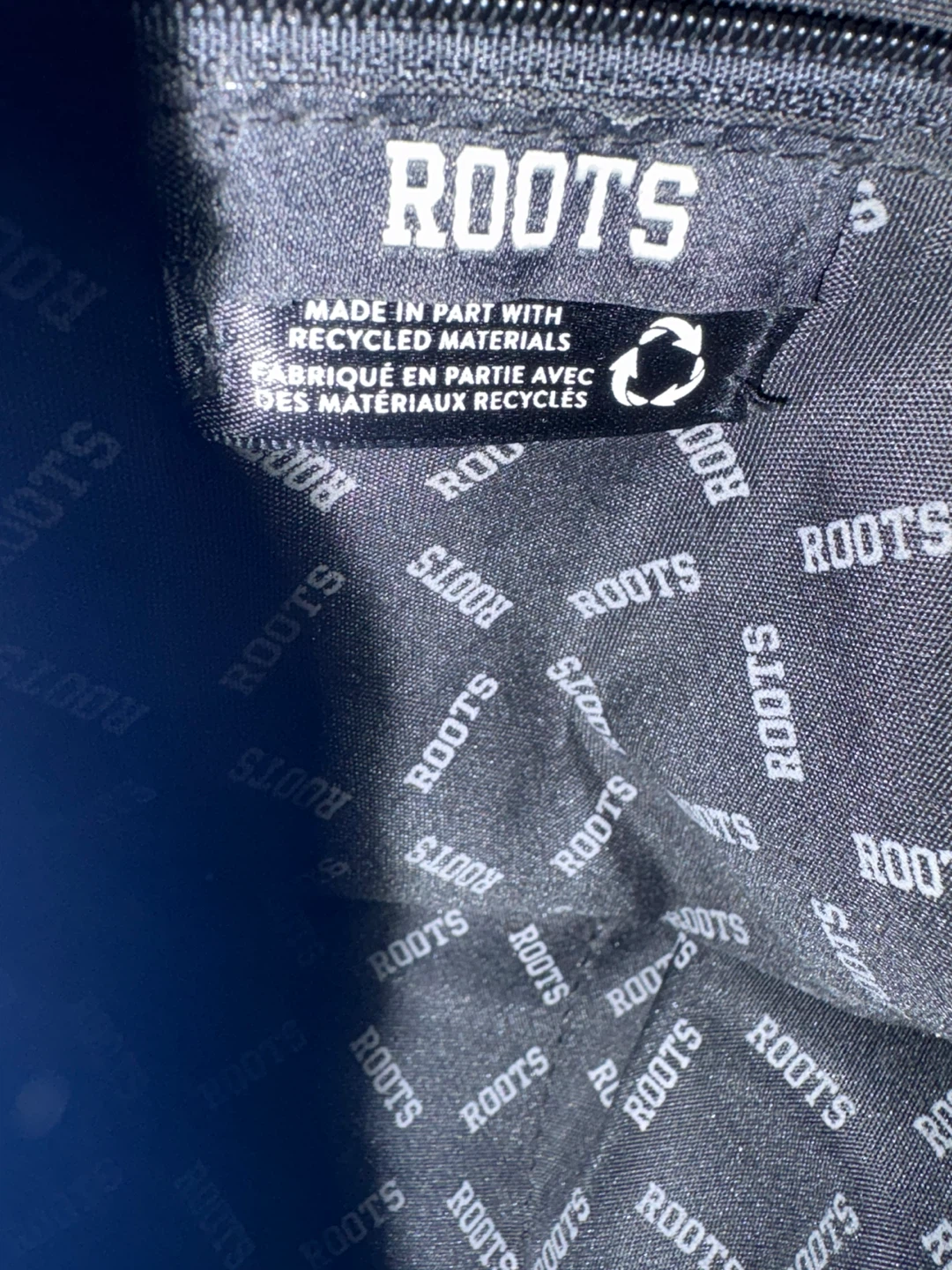 Roots Lightweight Nylon Crossbody/Shoulder Bag - Navy - photo 4