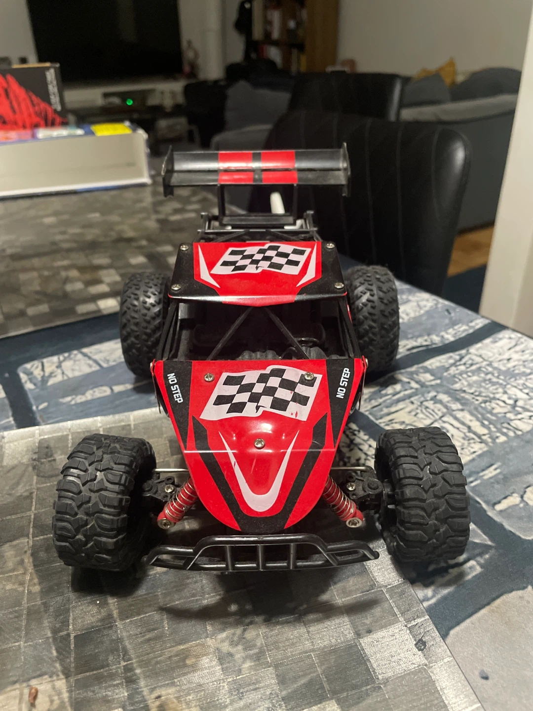 Red RC Car with remote - photo 2