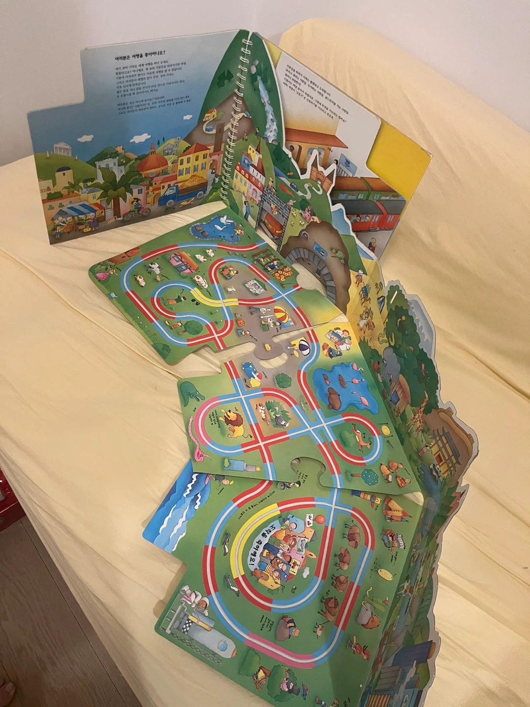 5 Korean Children's Pop-up Books - 프뢰밸 입체 그림동화 5권 - photo 2