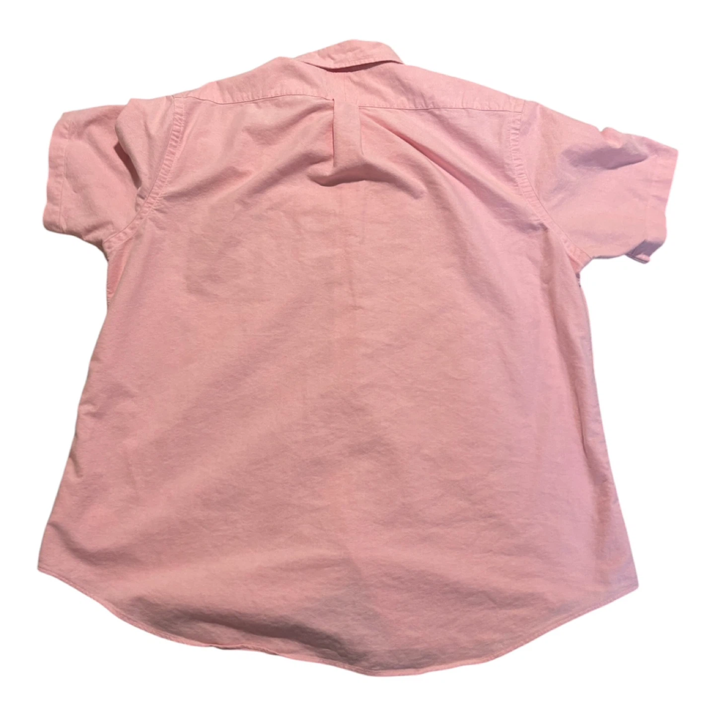 Pink Ralph Lauren Classic Fit Short Sleeve Button-Up Shirt XL - photo 2