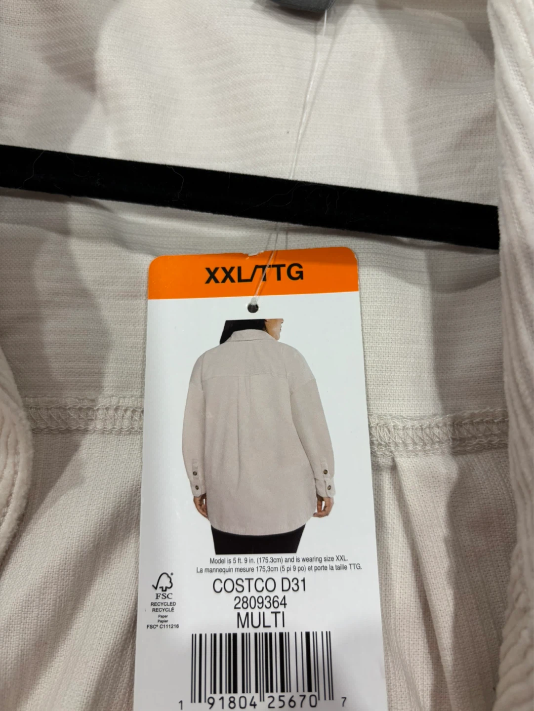 New Matty M Corduroy Shirt Jacket XXL - photo 4