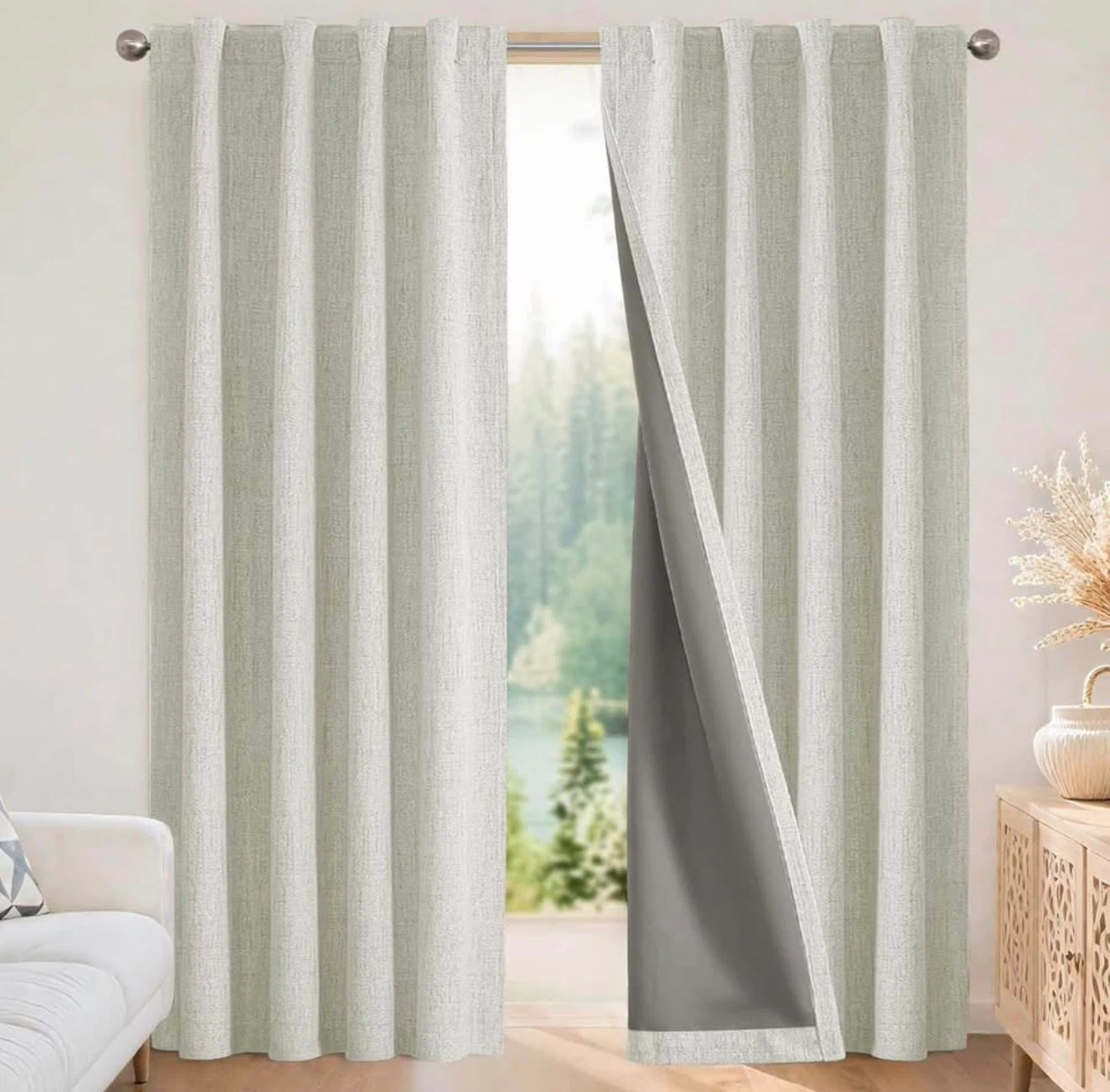 Joydeco Blackout Curtains for Bedroom