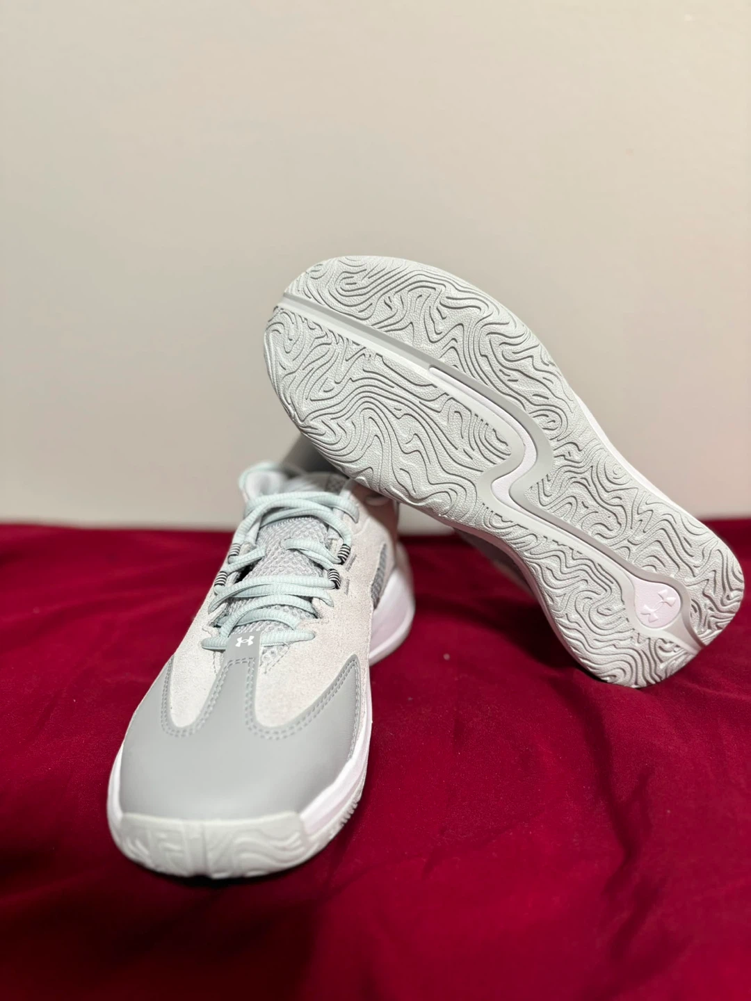 Under Armour Curry Shoes - Light Grey/White - photo 3