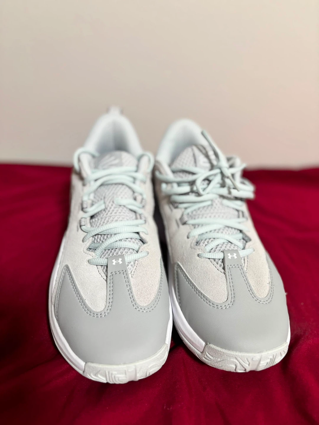 Under Armour Curry Shoes - Light Grey/White - photo 4