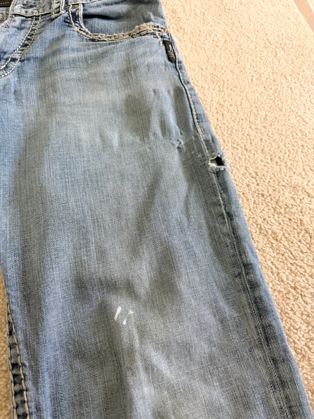 Silver jeans - photo 2