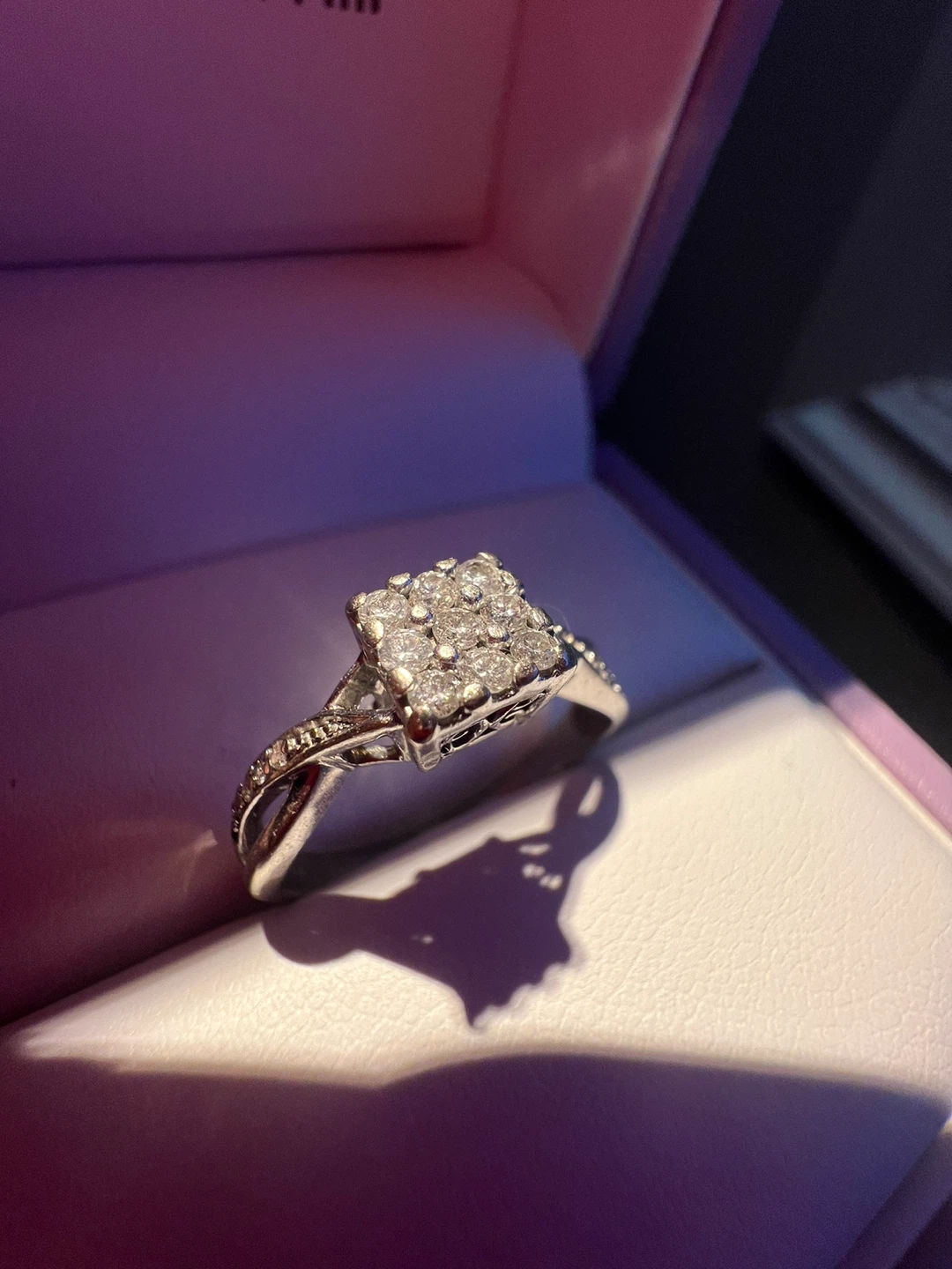 10 k Diamond Ring