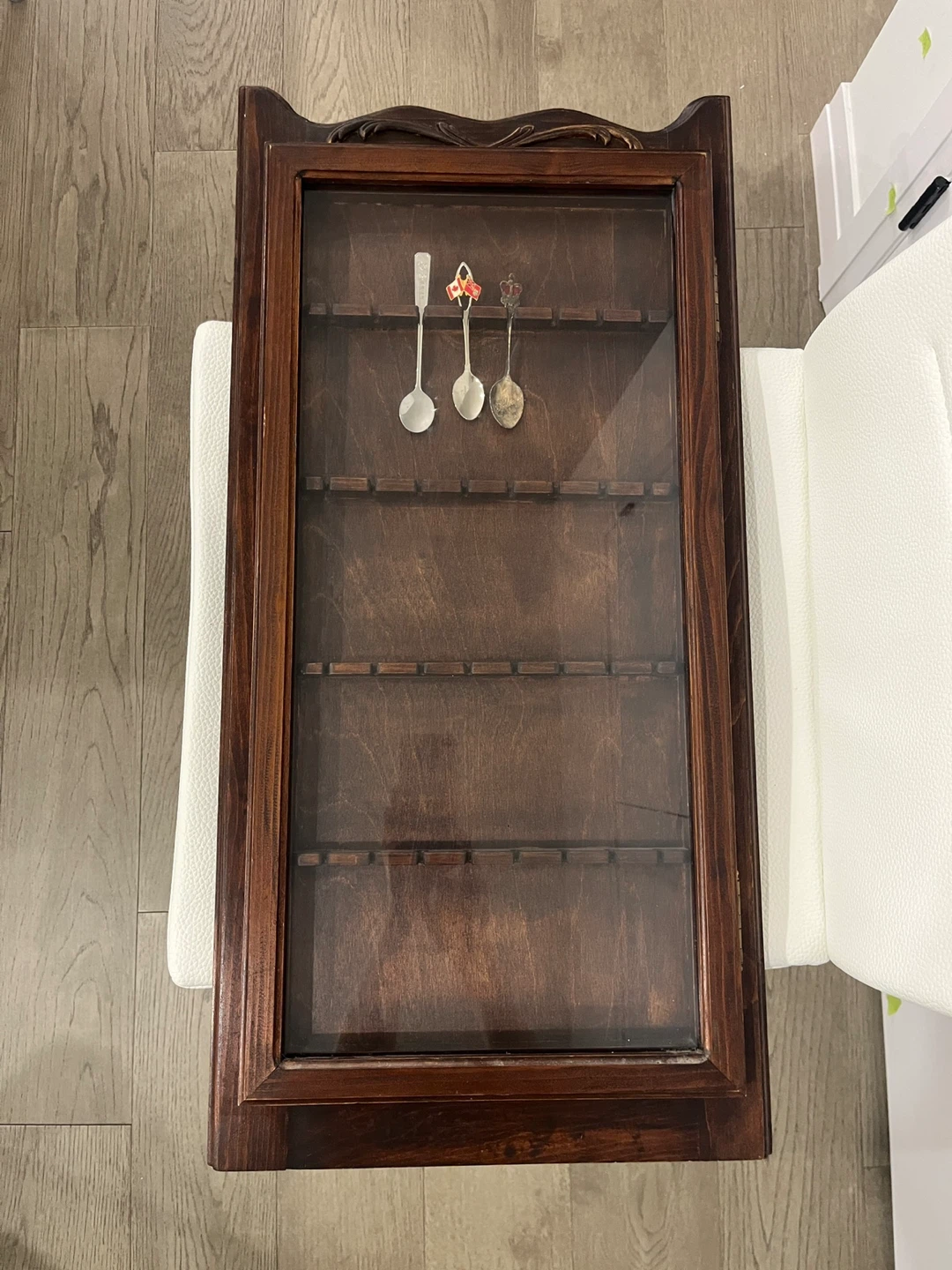 수저 장식장 - Vintage Wooden Spoon Display Case