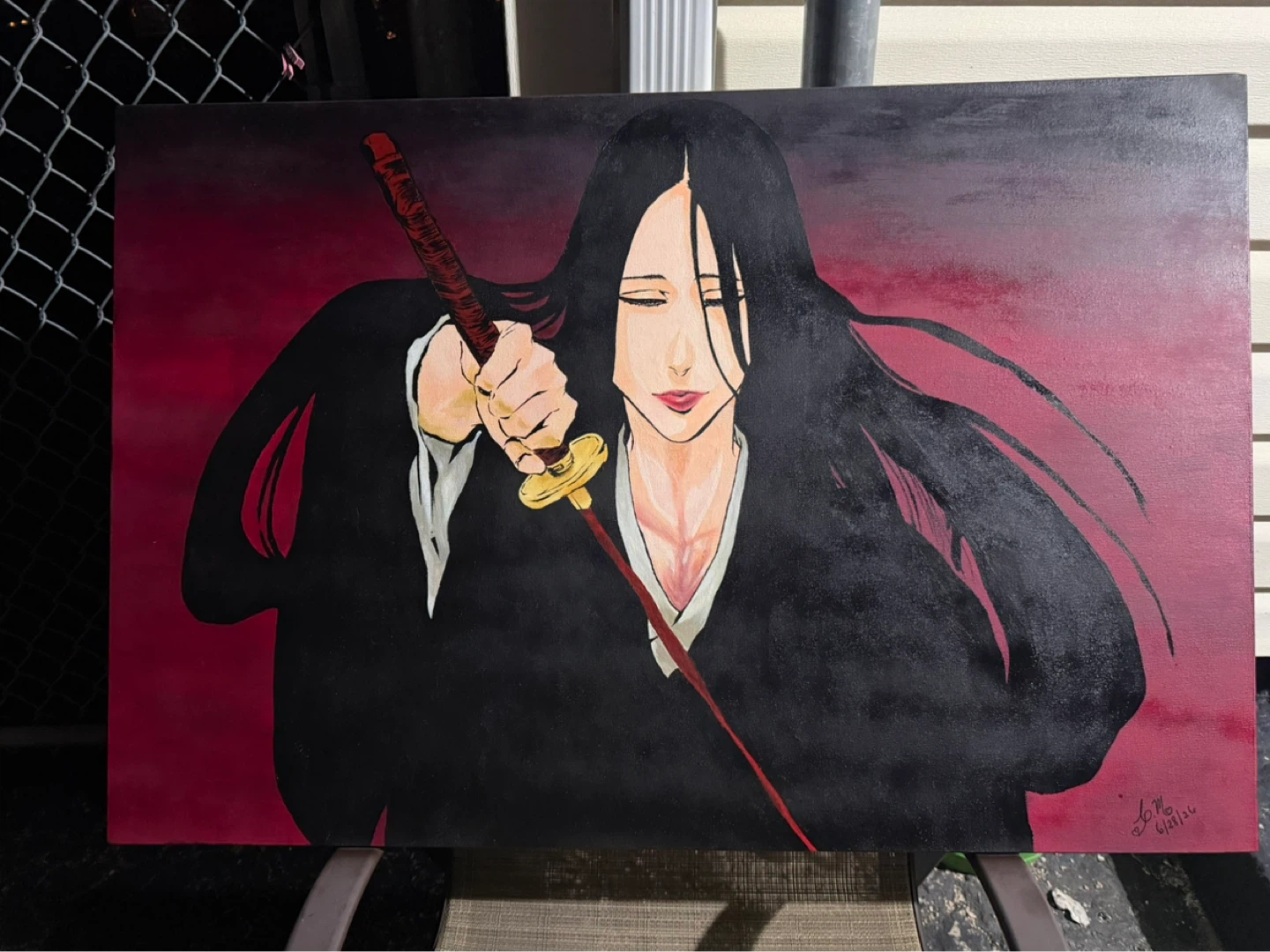 Original Anime Character Painting
