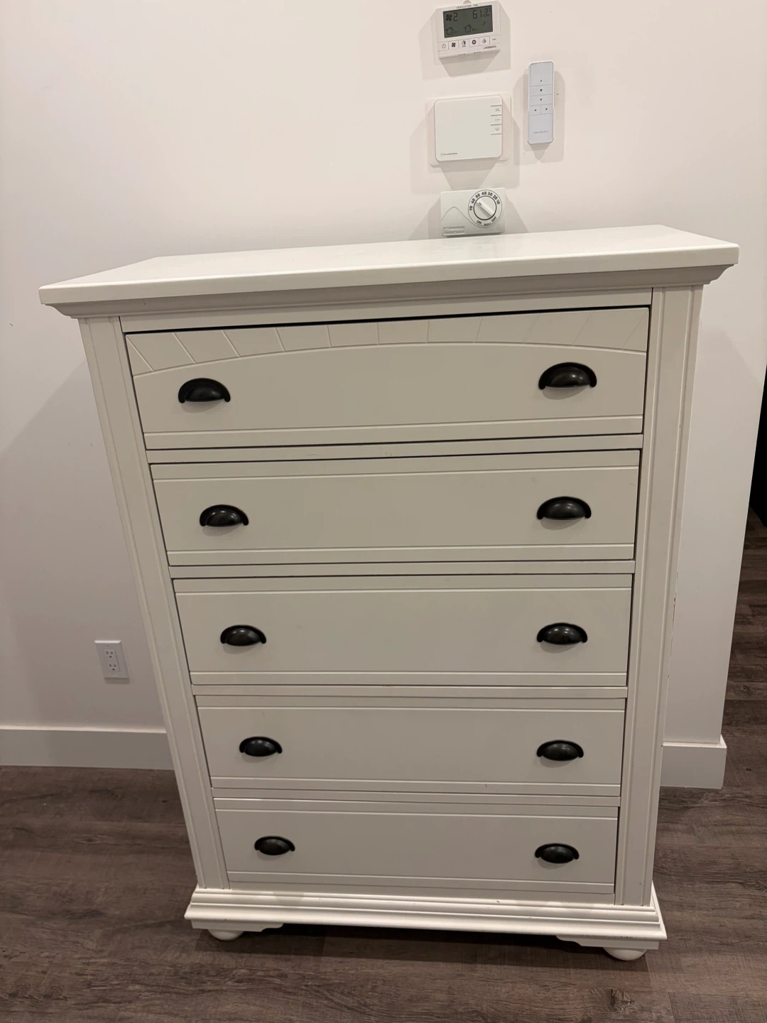 The Brick white dresser solid wood