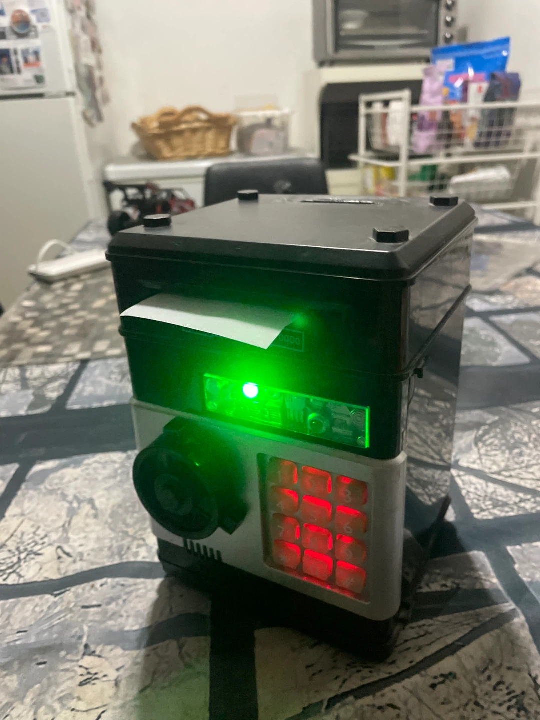 Electronic Piggy Bank with Keypad For Kids - photo 2