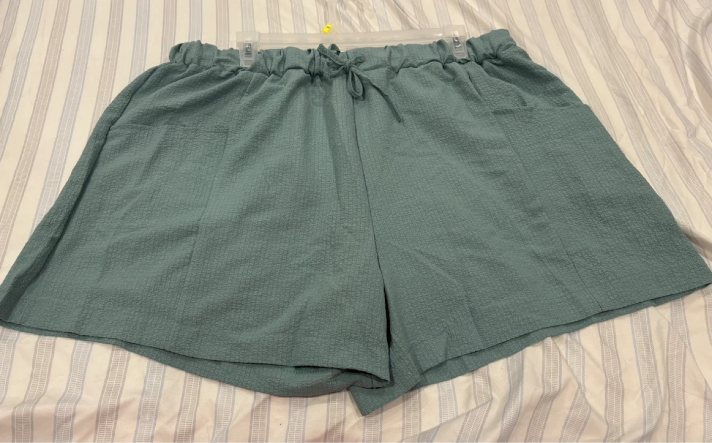 New Teal Textured Shorts size 2XL - photo 4