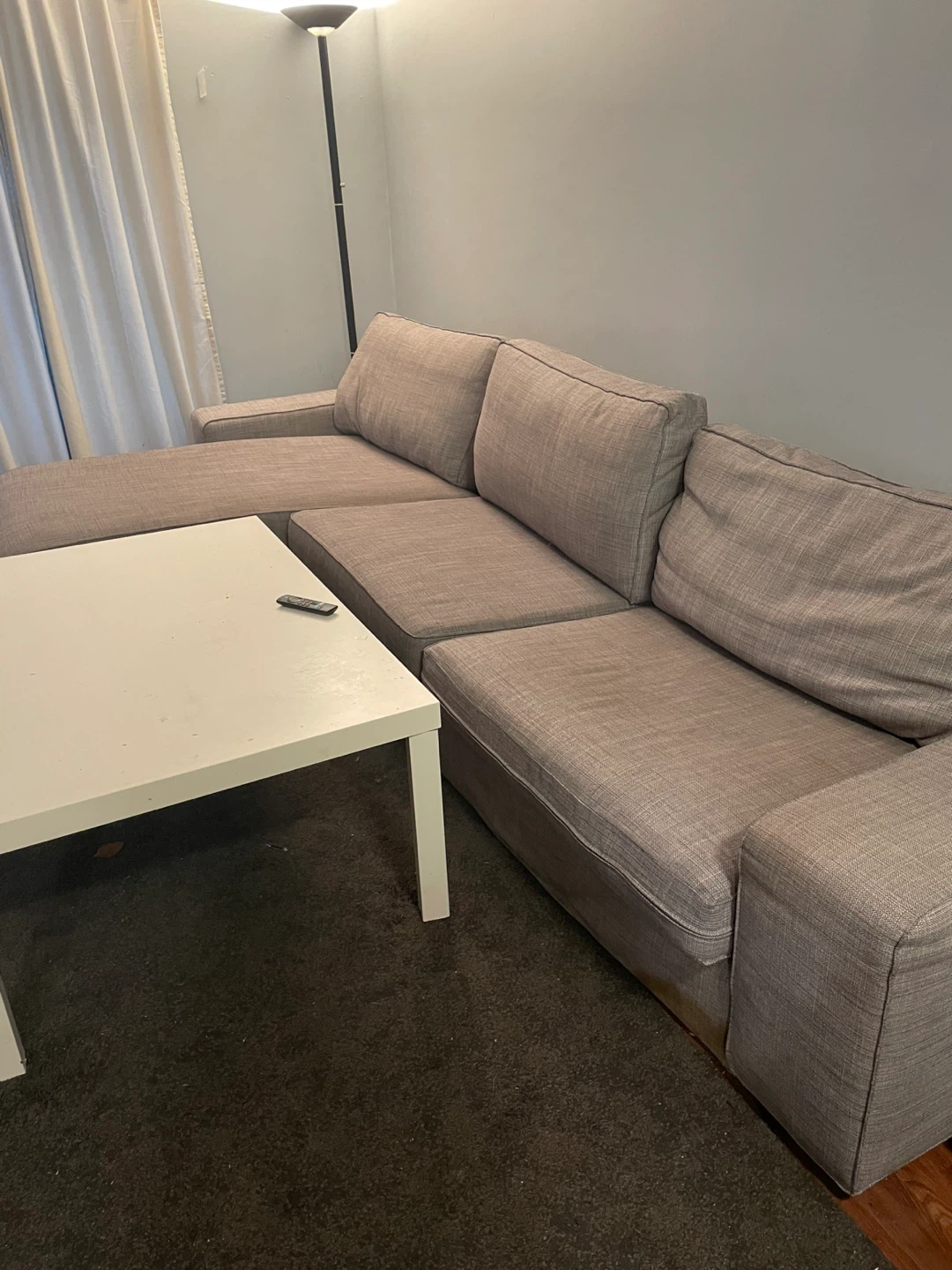 IKEA kivik couch 10ft - photo 2