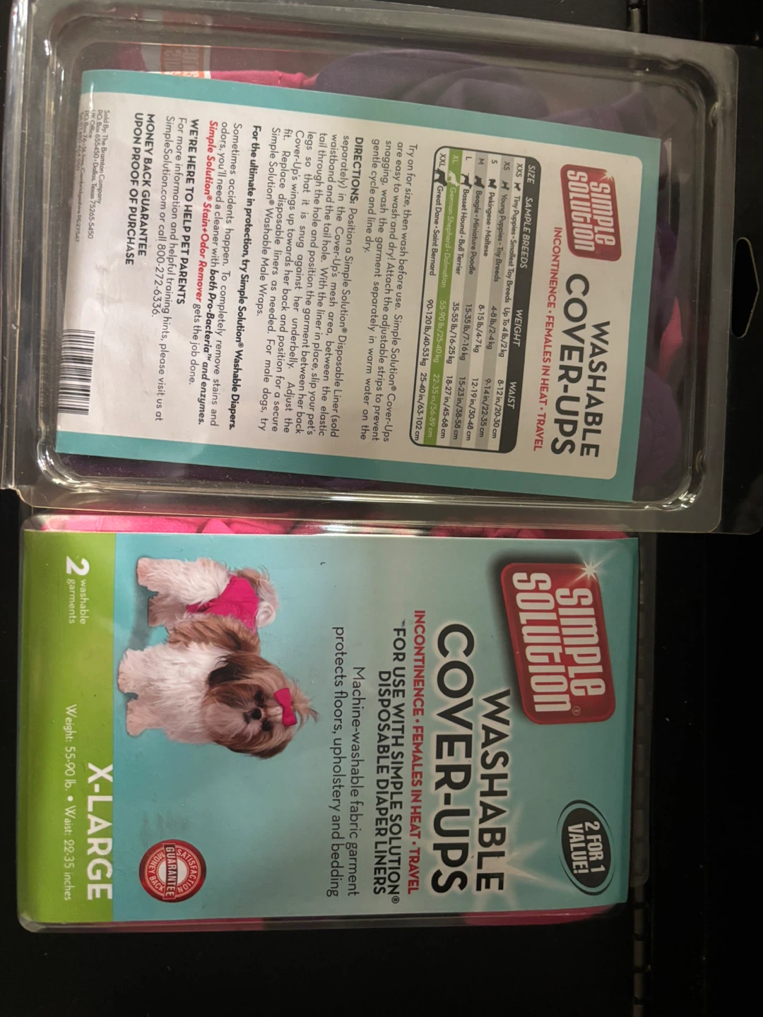 Simple Solution Washable Cover-Ups Incontinence Pants