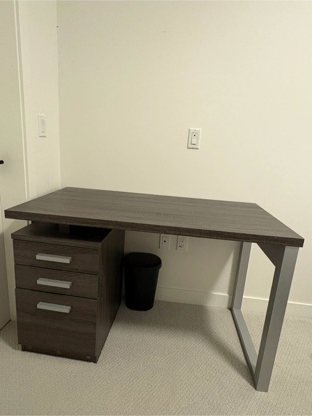The Brick Desk and Office Chair (Can sell separately)