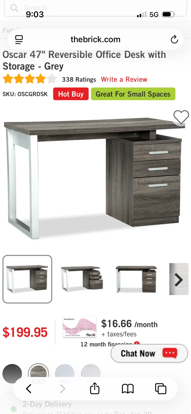 The Brick Desk and Office Chair (Can sell separately) - photo 5