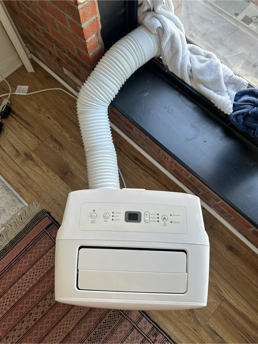 NOMA Portable Air Conditioner with Exhaust Hose - photo 4