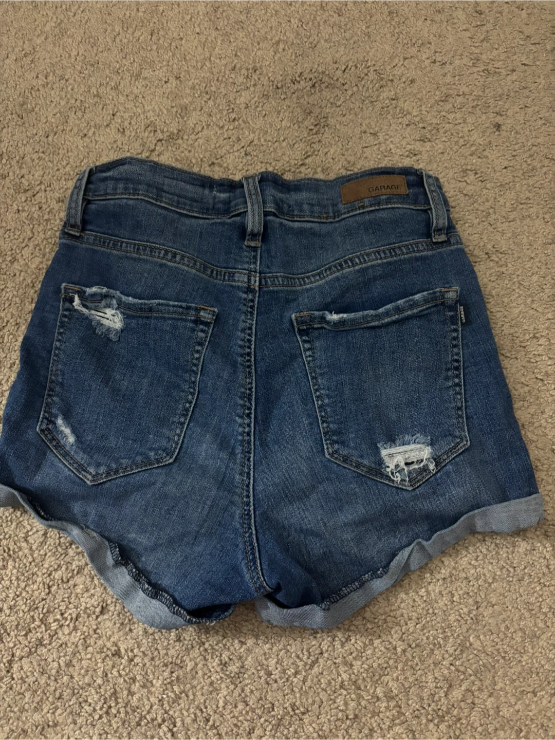 Garage jean shorts - photo 2