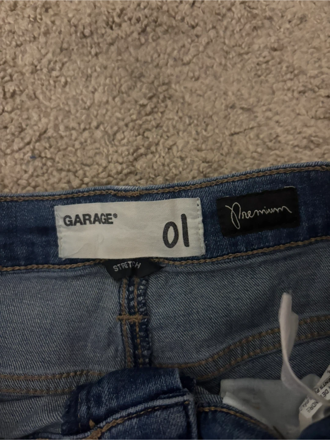 Garage jean shorts - photo 3