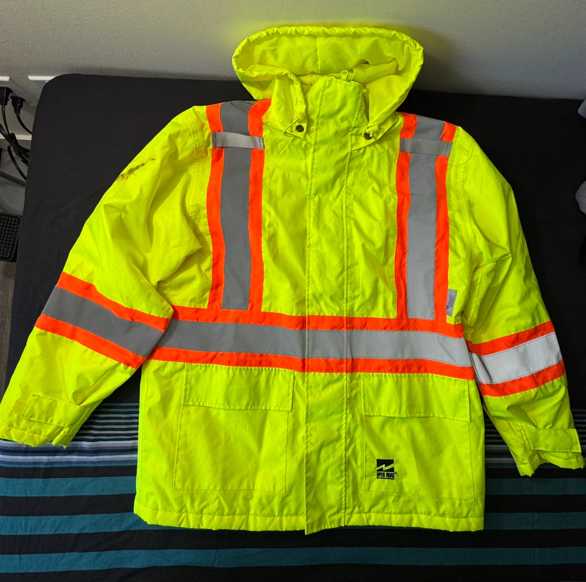 Safety Jacket (Waterproof & Windproof)