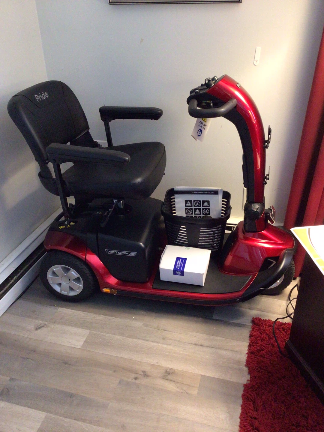 Pride Victory Mobility Scooter - Red