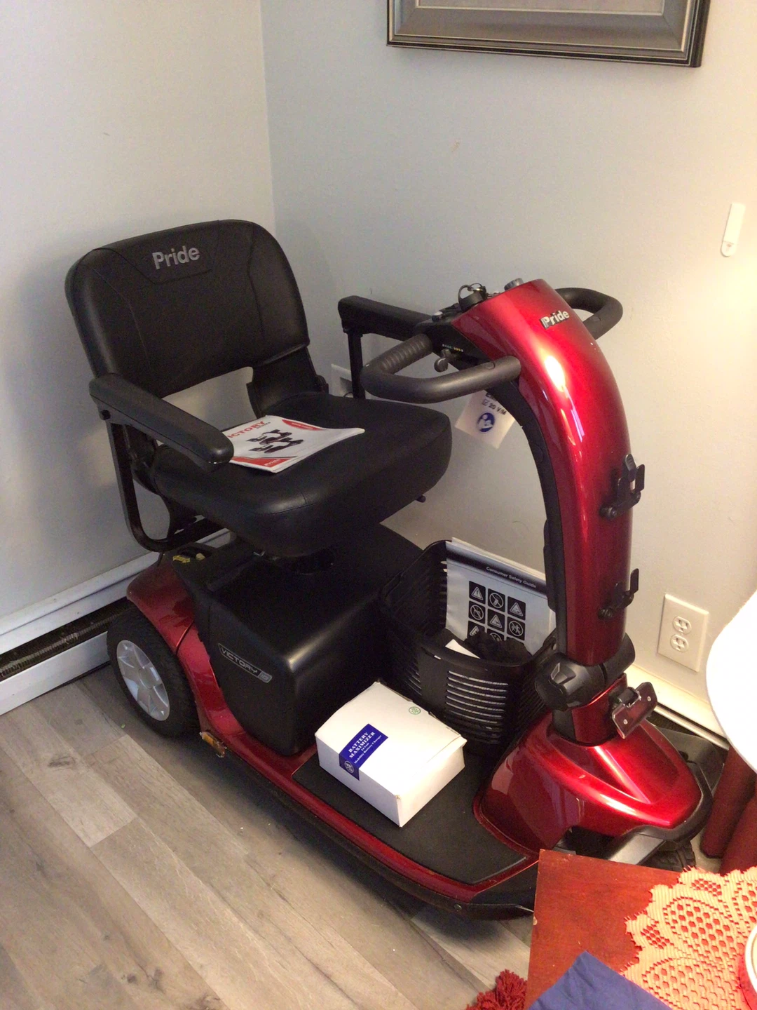 Pride Victory Mobility Scooter - Red - photo 2
