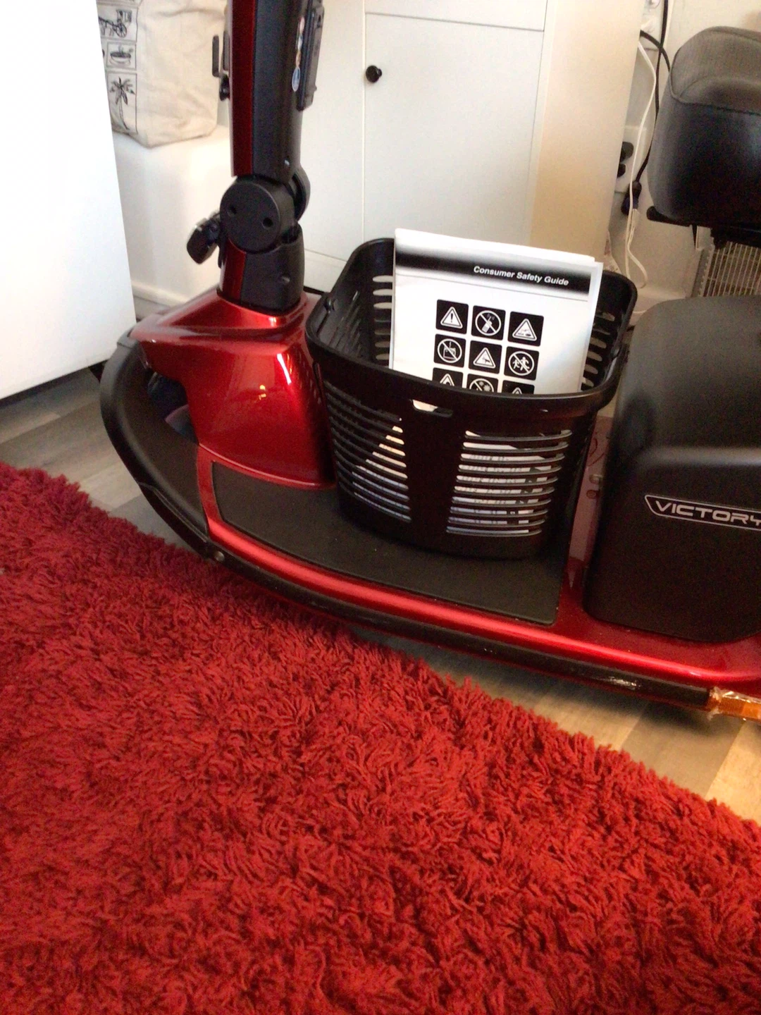 Pride Victory Mobility Scooter - Red - photo 4