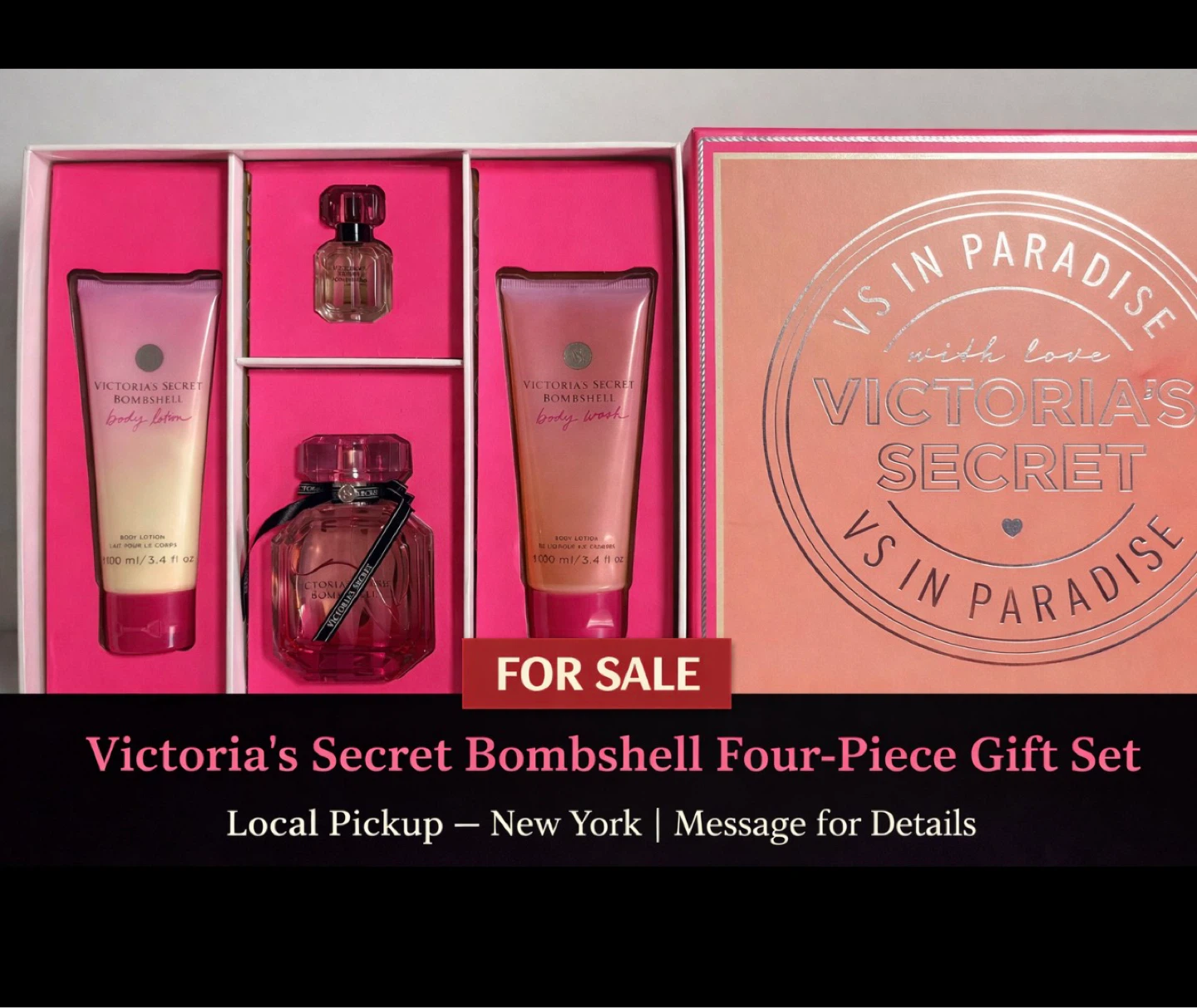 Victoria's Secret Bombshell 4-Piece Gift Set - photo 2