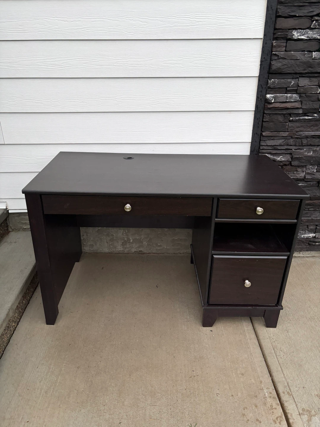 black study / office desk