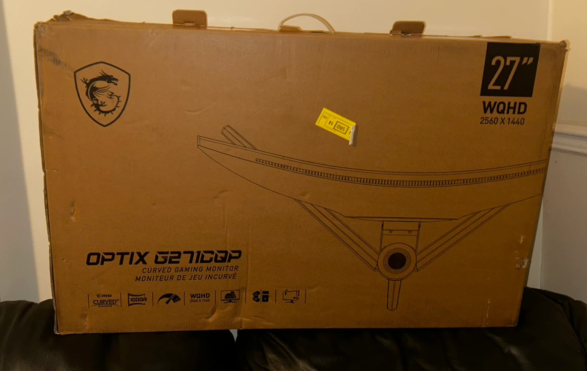 MSI Optix G271CQP 27" Curved Gaming Monitor - photo 3