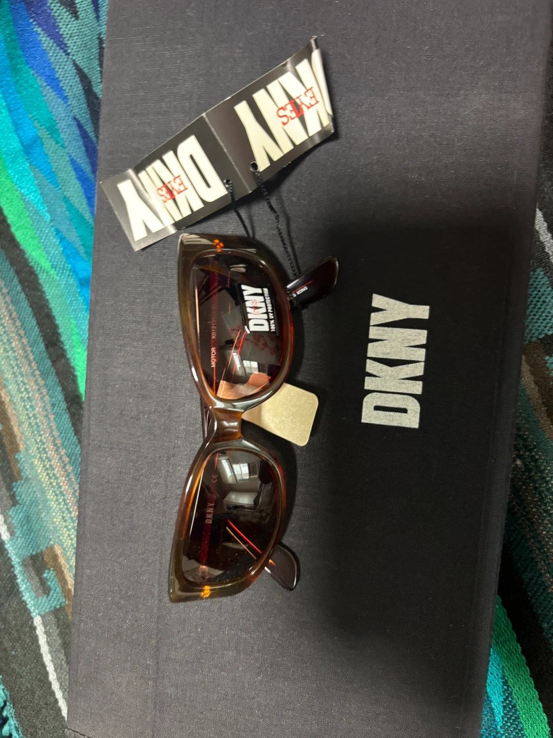 DKNY Women's Tortoise Sunglasses
