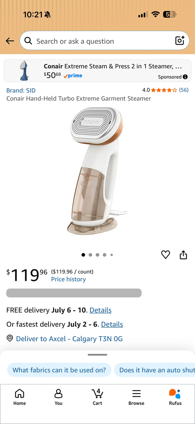 Conair Extreme Steam & Iron 2-in-1 Steamer - photo 5