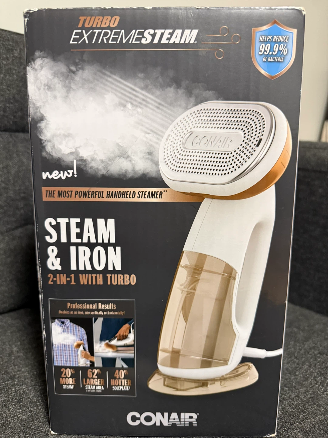 Conair Extreme Steam & Iron 2-in-1 Steamer