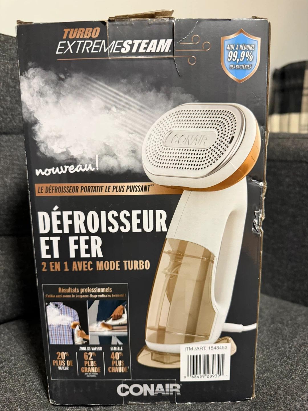 Conair Extreme Steam & Iron 2-in-1 Steamer - photo 3