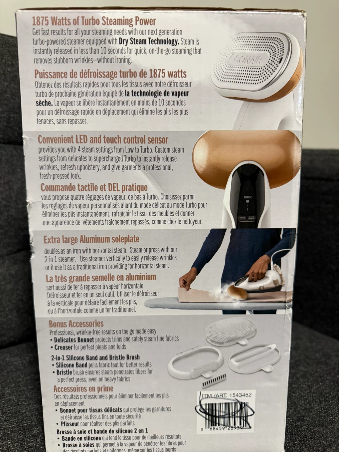 Conair Extreme Steam & Iron 2-in-1 Steamer - photo 2