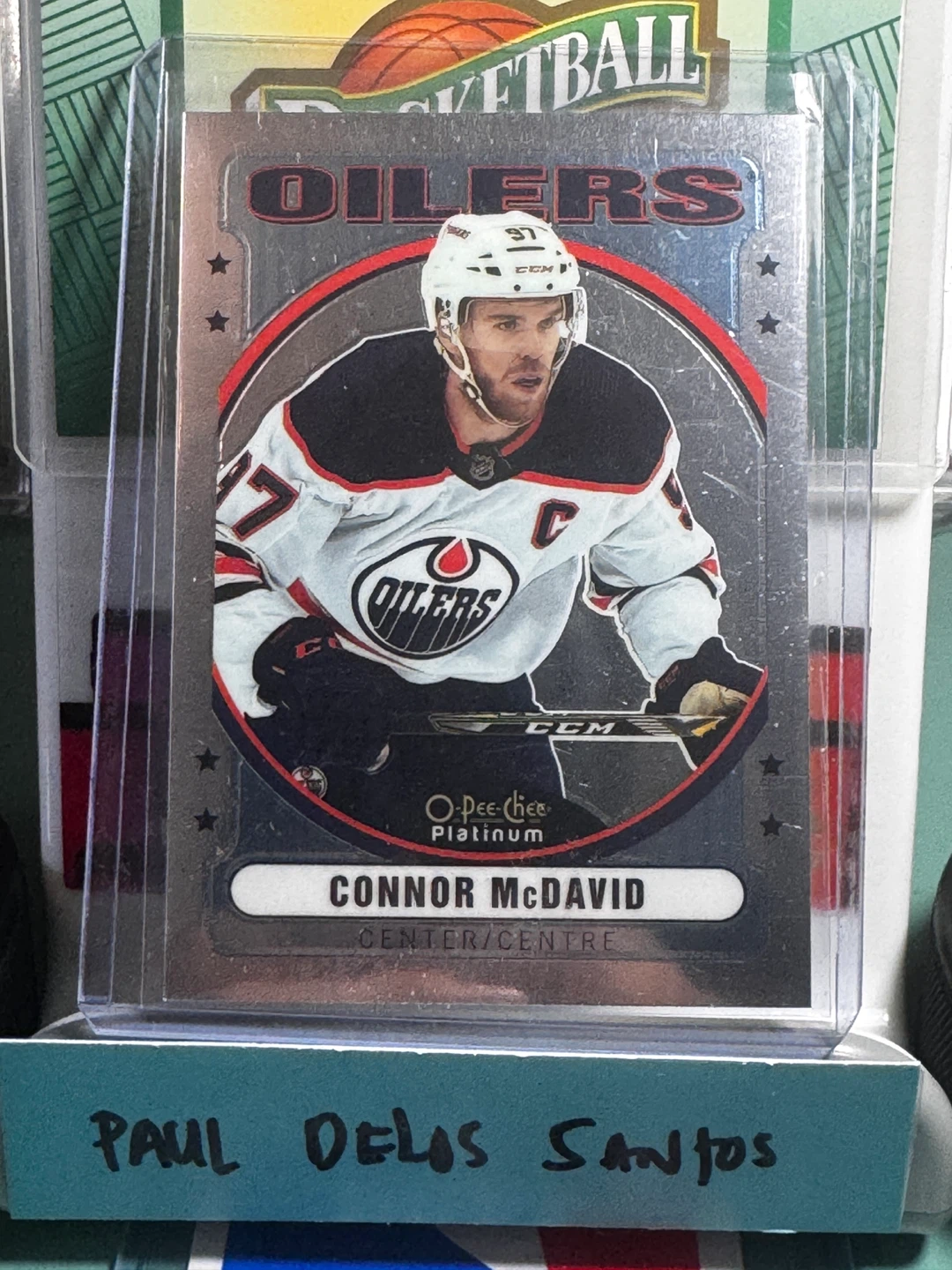 O-Pee-Chee Platinum Connor McDavid Hockey Card 2021-22