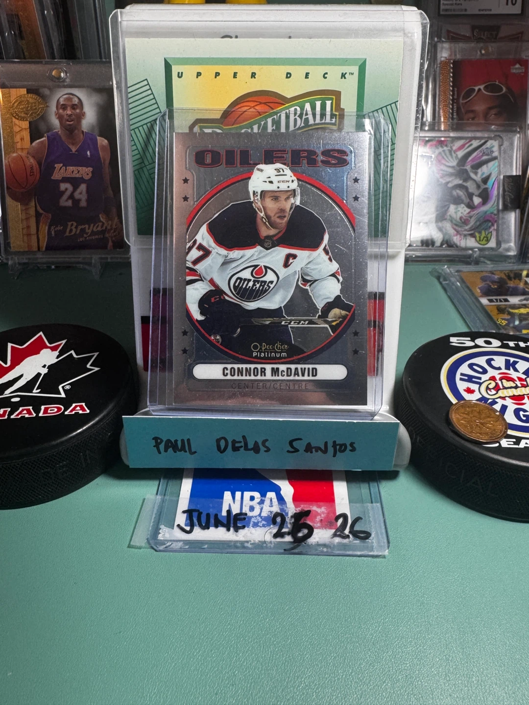O-Pee-Chee Platinum Connor McDavid Hockey Card 2021-22 - photo 2