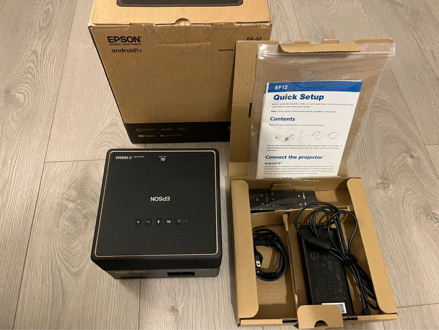 Epson EpiqVision EF12 Smart Streaming Laser Projector - photo 3
