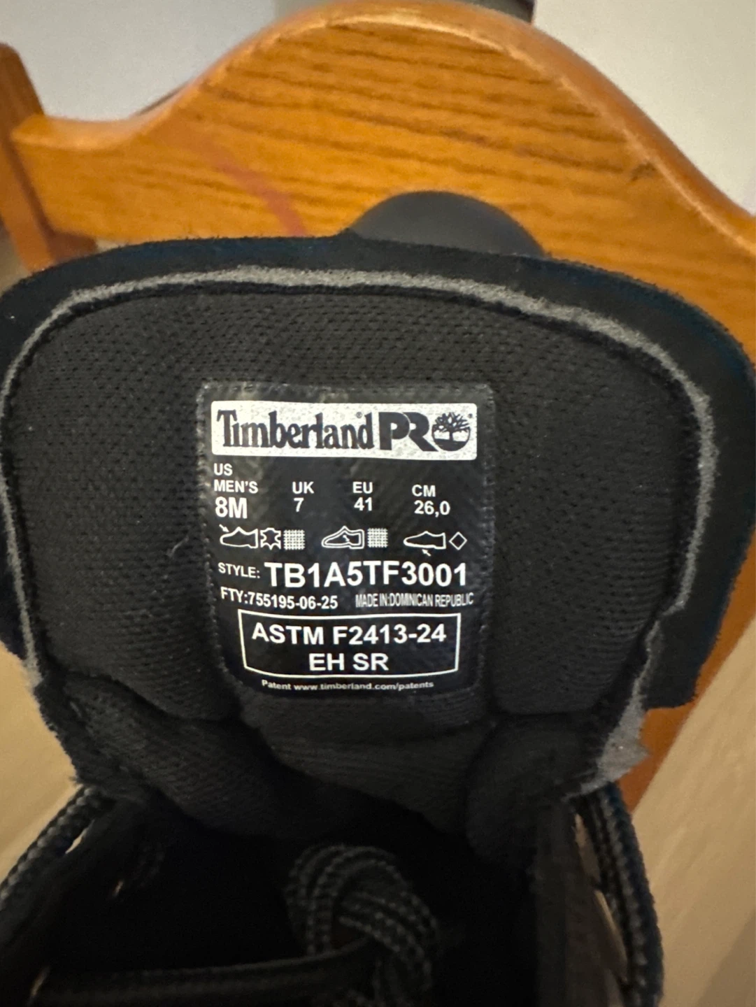 Timberland PRO Sawhorse Composite Toe Work Boots Size 8M - photo 4