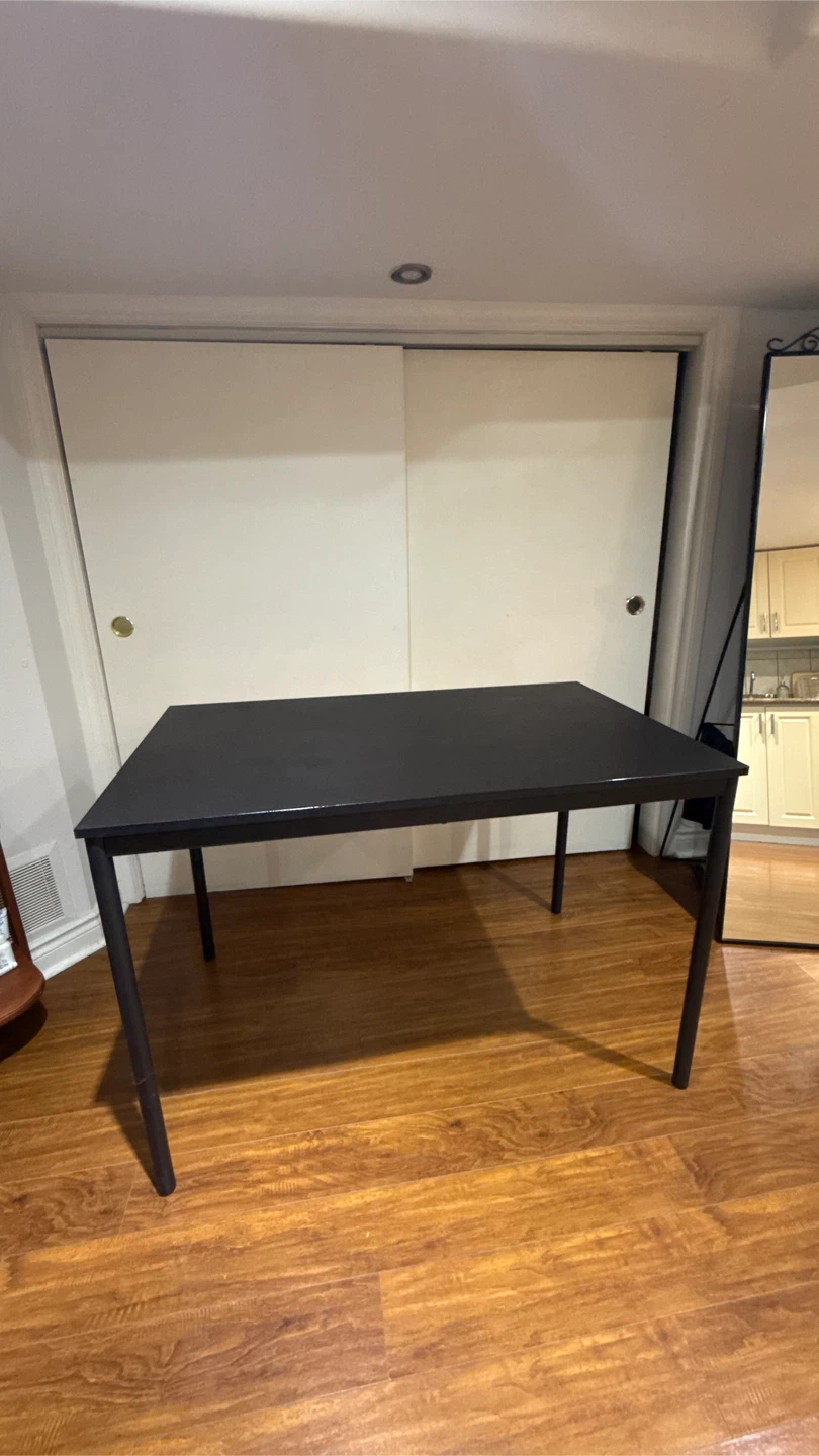 IKEA Black Dining Table