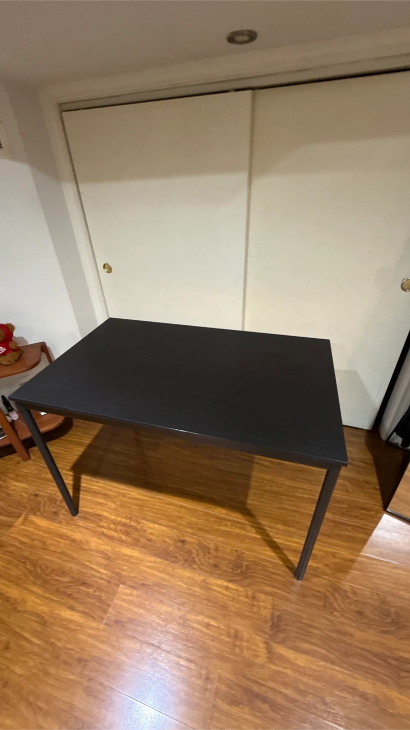 IKEA Black Dining Table - photo 3