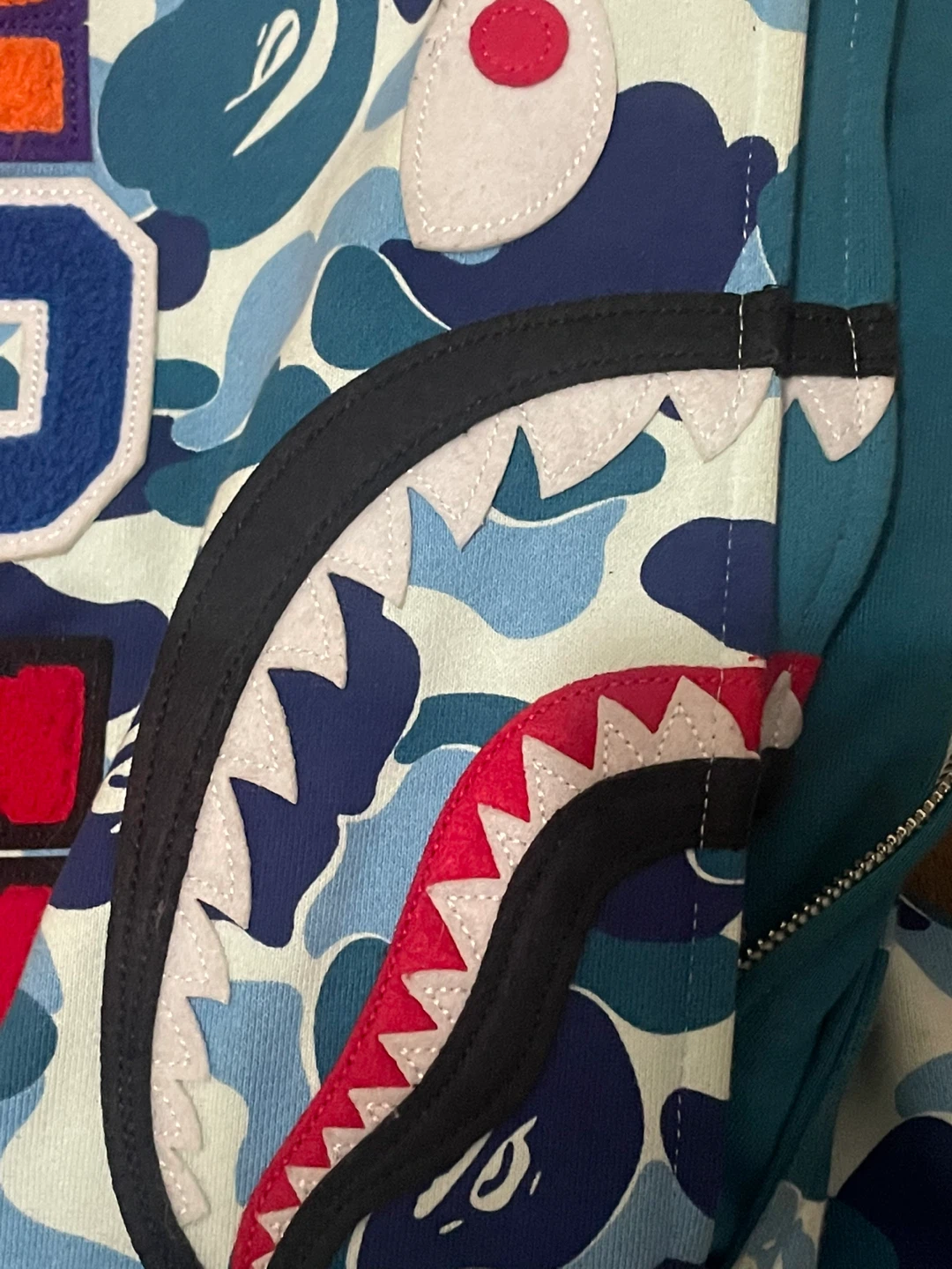 A Bathing Ape Rare Full Zip Double Hoodie - photo 4