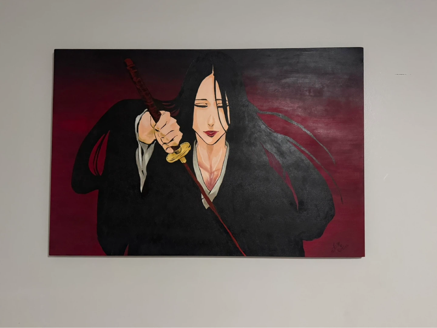 Original Anime Character Painting - photo 2