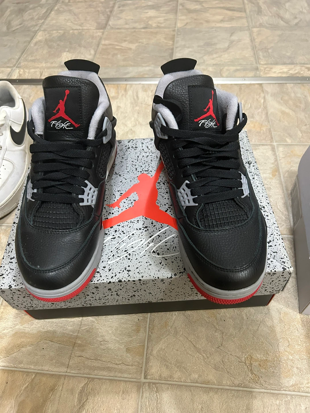 Air Jordan 4 Retro Bred Reimagined Men's  Excellent Condition
