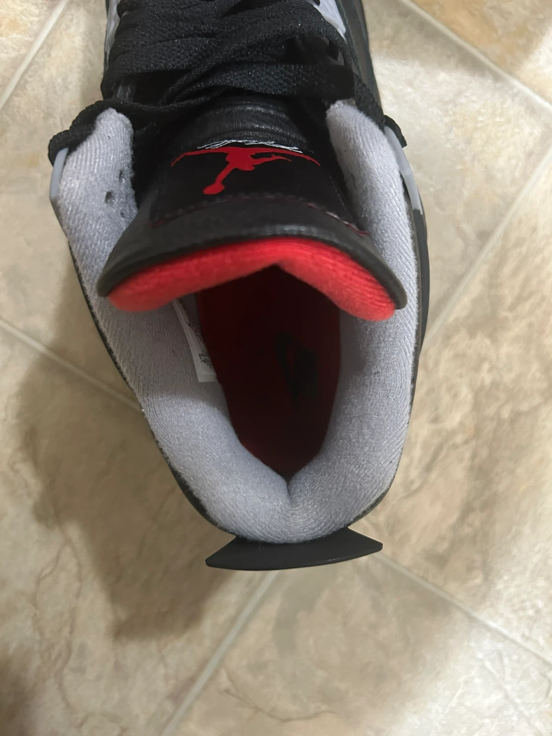 Air Jordan 4 Retro Bred Reimagined Men's  Excellent Condition - photo 4