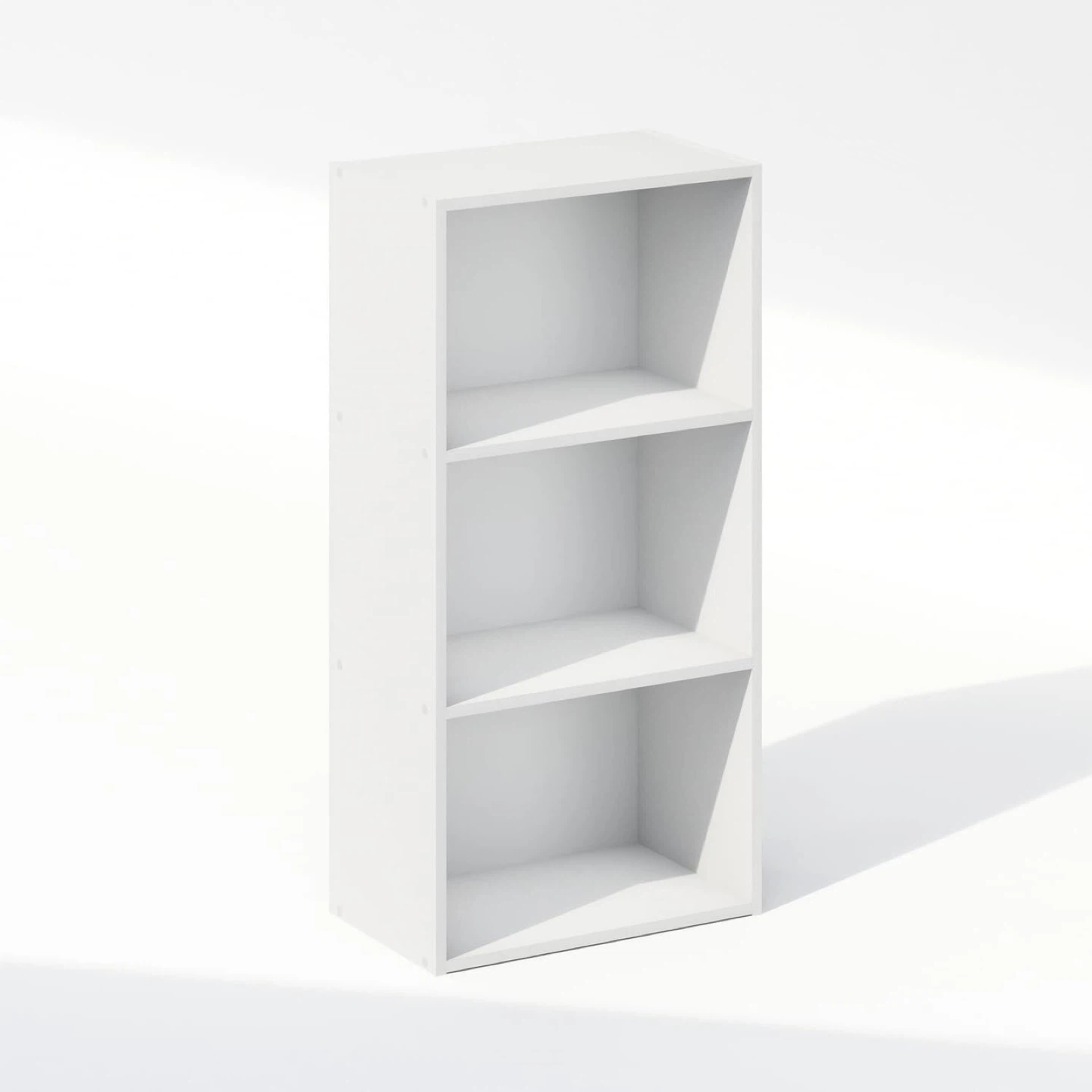 White 3-Shelf closet storage - photo 2