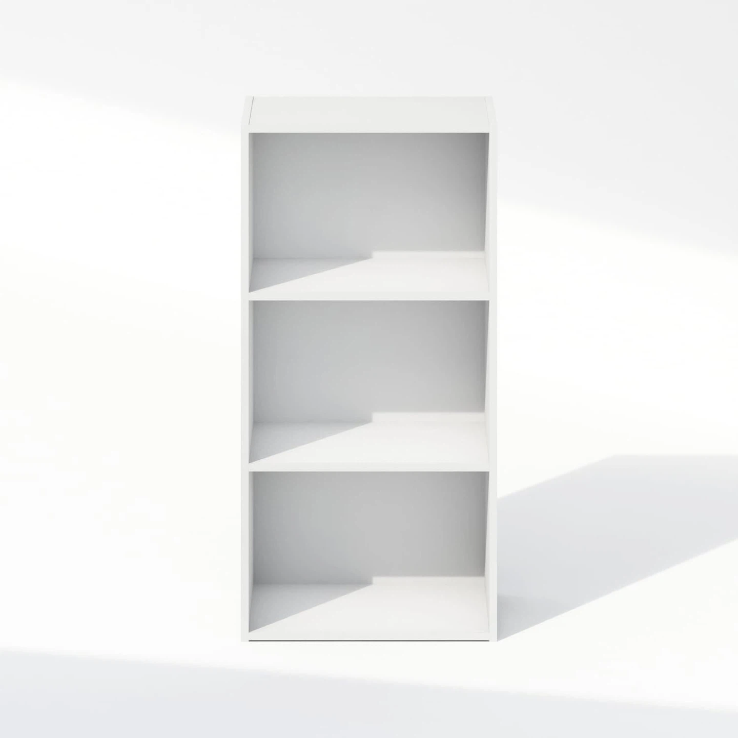 White 3-Shelf closet storage - photo 3
